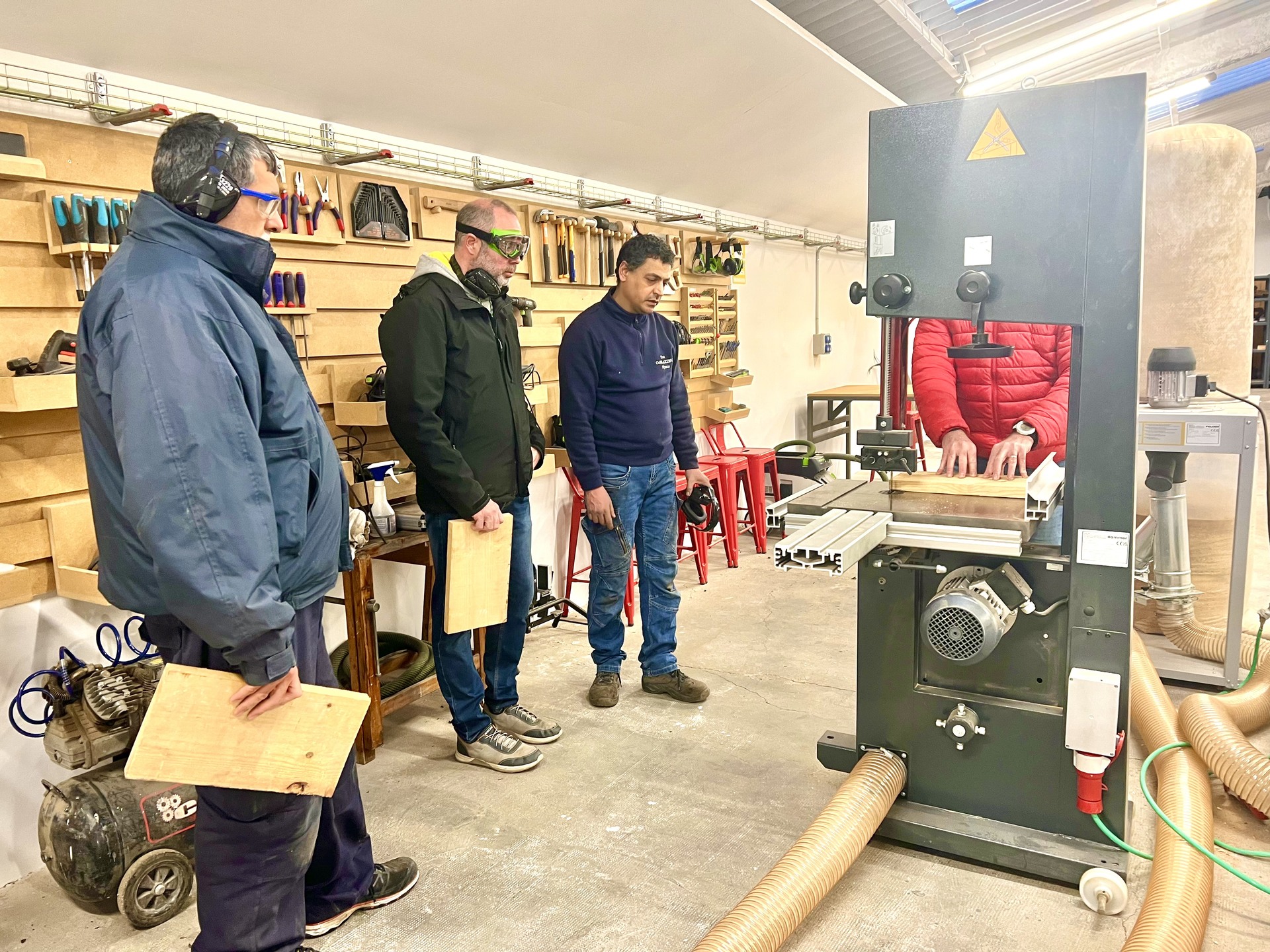 Curso de carpintería industrial en The CoMAKING Space